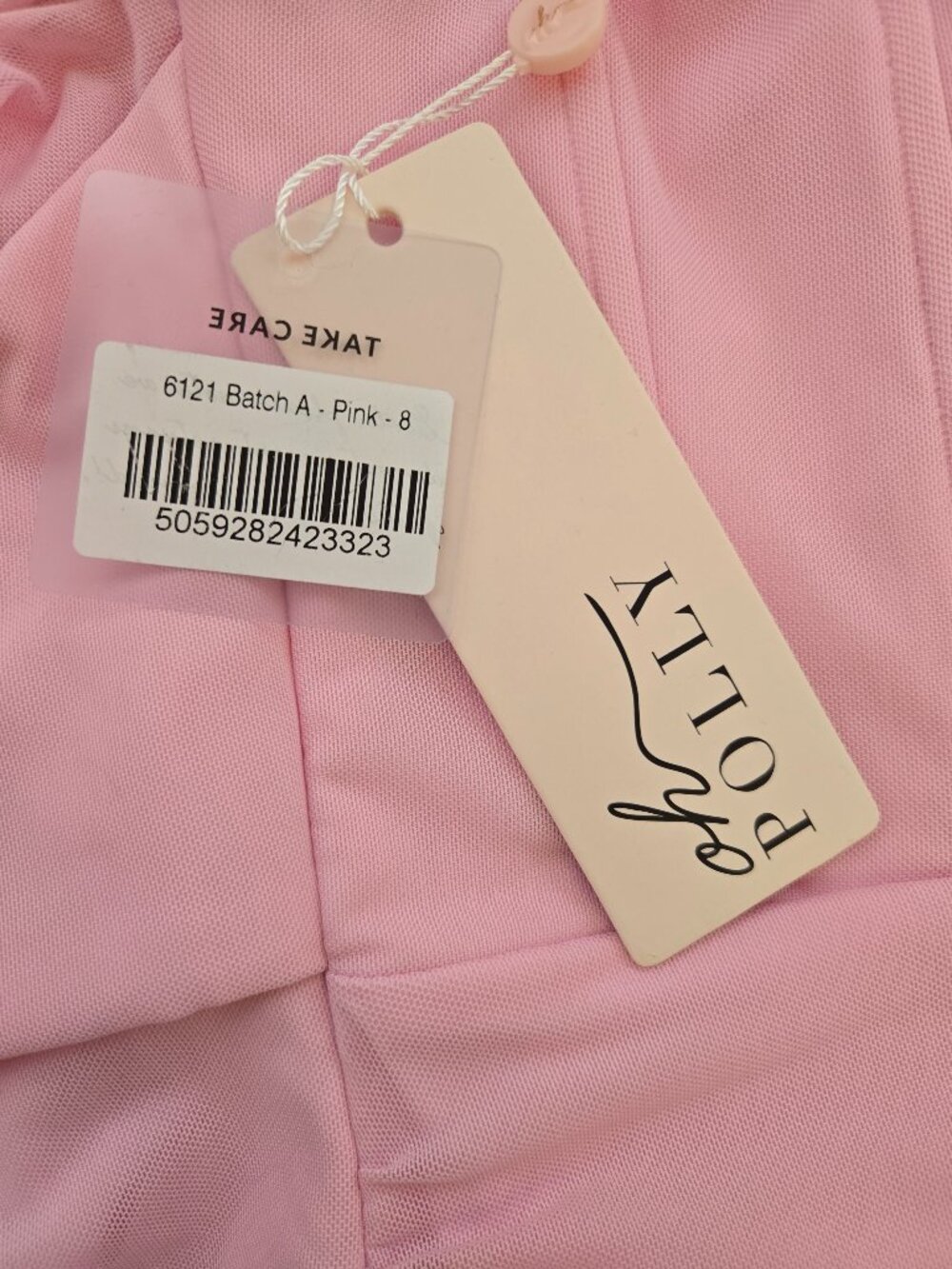 Oh Polly Pink Halter Neck Corset Mini Dress - Picture 5 of 6